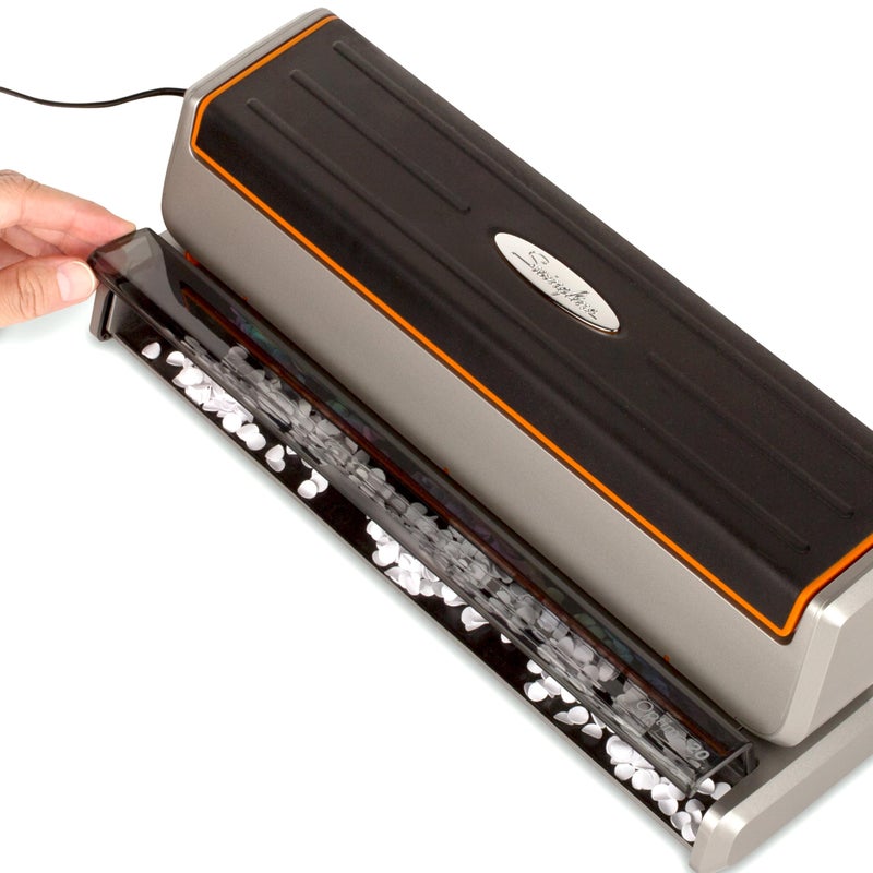 Swingline Electric Hole Puncher 3 Hole, 20 Sheet Punch Capacity Three Hole Punch 3 Ring, Jam Resistant, Optima 20, Silver (74520) - Image 5